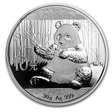 Stbrn mince na 10 Y Panda 30 g Ag